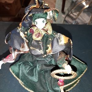 Porcelain doll Music box